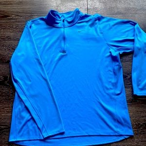 Nike running long sleeve quarter zip